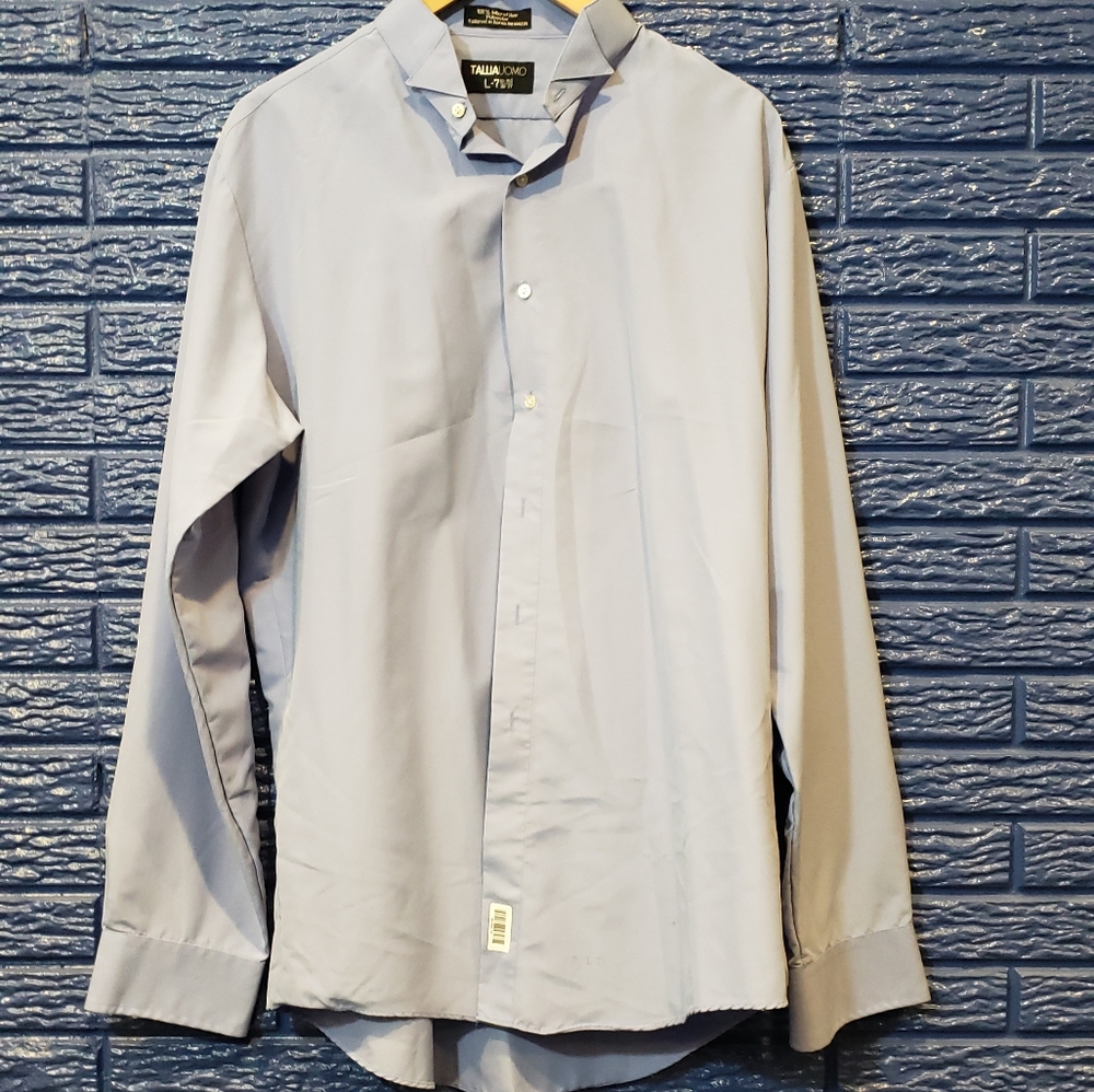 TALLIAUOMO LARGE DRESS SHIRT BUTTON DOWN